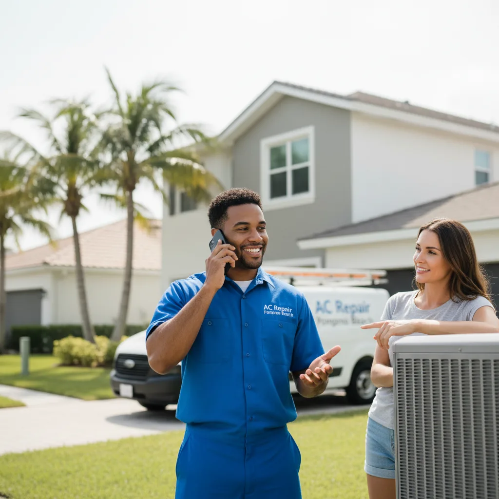 AC Repair Pompano Beach customer support in Cando